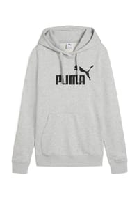 PUMA® - Ess. Foundation Hoodie, Kängurutasche, für Damen - LIGHT GRAY HEATHER