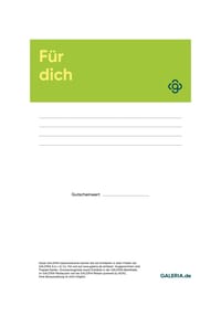 PDF-Giftcard FÜR DICH - undefined - 