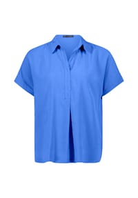BETTY BARCLAY - Schlupfbluse mit Kragen - Adria Blue
