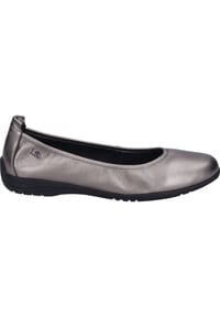 Seibel - Ballerinas "Fenja", Leder, Gummizug, für Damen - 770 BASALT