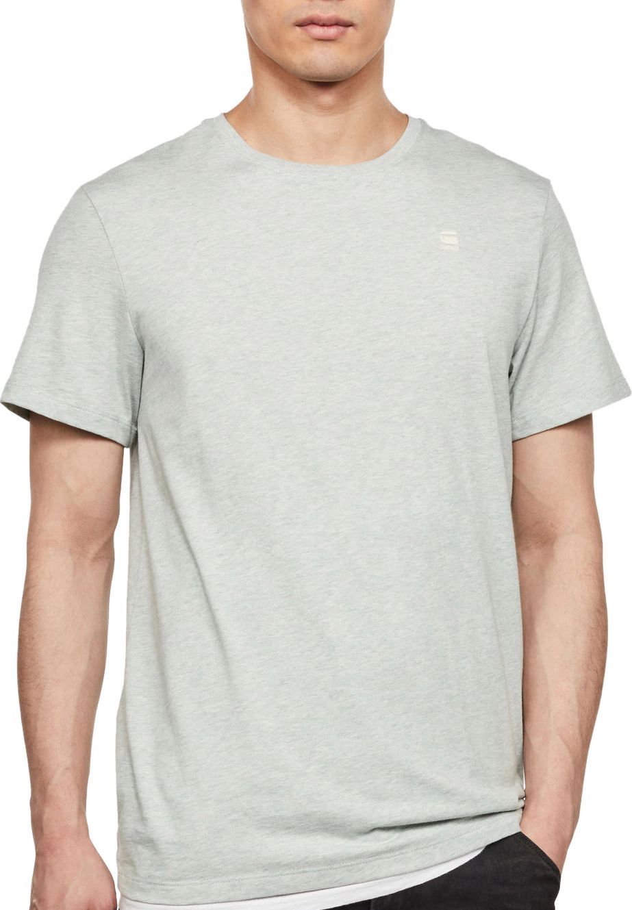 G-STAR Raw T-Shirt, Baumwolle, Meliert, Rundhalsausschnitt, FüR Herren, Grau, S