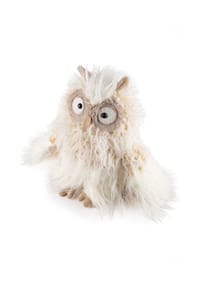sigikid® - Kuscheltier Eule Miss Lumière, BeastsTown ,  für Erwachsene und Kinder - Cremeweiß