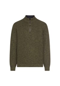 camel active - Strick-Troyer mit melierter Struktur - Grau