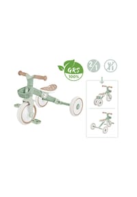 GLOBBER - LEARNING TRIKE 2in1 PLUS ECO salbei grün - grün