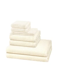 Cawö 2 X Wasch- 2 X Gäste- 2 X Dusch- 2 X Handtuch im Set Pure - Pure - Eukalyptus