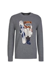 19V69 ITALIA - Strickpullover Ricardo Teddy 2 - Black