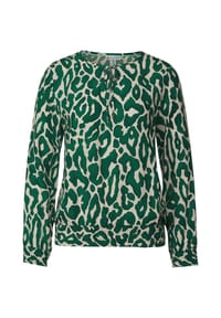 Street One - Langarmbluse - dark brisk green