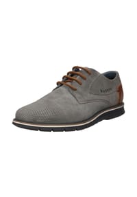 bugatti - Veloursleder Businessschuhe - Grau
