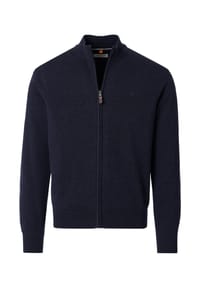 redmond - Strickjacke Basic - Schwarz