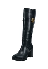 TT BAGATT - Lederimitat Stiefel - Schwarz