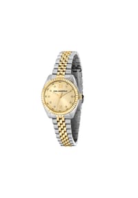 KARL LAGERFELD TIMELESS CODE 
MINI - Moderne Damenuhr - Gold/Champagne