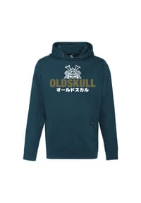 OLDSKULL - Kapuzensweater Classic Samurai mit angesagtem Samurai-Print - Black