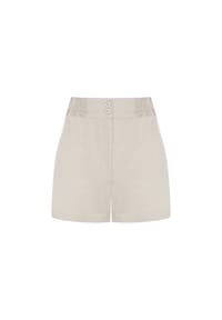 freshlions - Stoffshorts Amara im klassischen Design - Beige