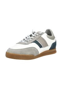 BULLBOXER - Leder Sneaker - Weiß/Braun
