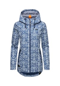 ragwear™ - Übergangsjacke Zuzka Ikat - Indigo Blue