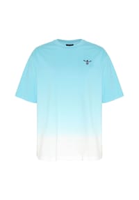 CHIEMSEE - T-Shirt mit Dip-Dye Effekt - 13-4307 Tropical Breeze