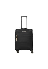 travelite BARBARA STEPP - 4-Doppelrollen-Trolley, TSA Kombinationsschloss, Anhänger - 001 SCHWARZ