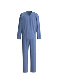 CALIDA - Herren Pyjama, lang Relax Choice - coastal fjord