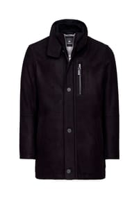 redpoint - Modern Fit Wool Blend Melange Wintermantel GILL - anthra