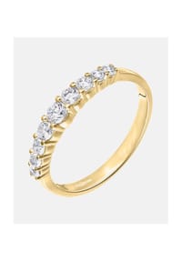 VANLERÉ - Eternity Ring, mit Zirkonia, 375 Gelbgold - gold