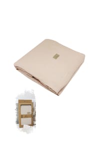 bistyle® - Musselin Baby-Decke, extra dick, extra groß 120x120cm, GOTS zertifiziert, Bio Baumwolle - Anthrazit