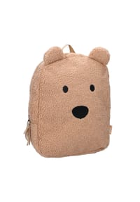 COFI - Prêt Rucksack Stylische Schultasche für Schule und Freizeit - Braun 31x23x9cm