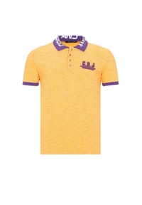 CIPO & BAXX® - T-Shirts mit melierter Optik, CT-416 - GELB