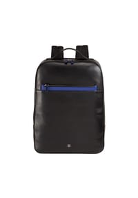 DuDu - Rucksack Leder 40,5 cm Laptopfach - black