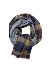 CASAMODA - Herren Schal uni Basic Accessories - Braun