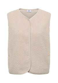 CECIL - Strickweste, Knopfleiste, für Damen - 15641 WHITE