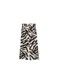 TOM TAILOR - Hose - abstract beige zebra