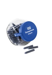 Pelikan - Tintenpatronen, 100er Pack - KÖNIGSBLAU