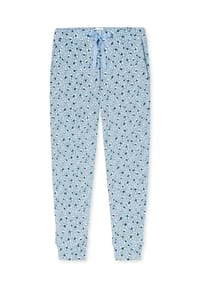 SCHIESSER - Schlafanzug-Hose Mix+Relax, Tunnelzug, für Damen - 805 HELLBLAU