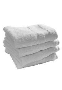 LOBERON - Handtuch 4er Set Bourogne weiß - weiß