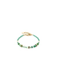 CŒUR DE LION - Armband Mini Cubes - Grün