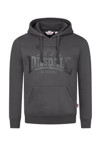 LONSDALE™ - Herren Kapuzensweatshirt schmale Passform GO SPORT 2 - Anthracite/Black