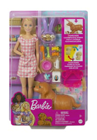 Barbie Puppen-Set, Hund mit Welpen und weiterem Zubehör Bild 6