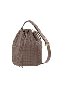 DuDu Filicudi M. - Filicudi M. Beuteltasche Leder 19 cm - black rose