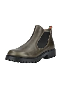 Think! - Leder/Textil Stiefelette - Olive
