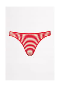 SEAFOLLY - Bikini-Slip Clubhouse, Gummibund, für Damen - FLAME
