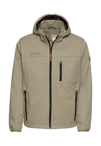 camel active - Softshelljacke, Reißverschlusstaschen, für Herren - 31 KHAKI