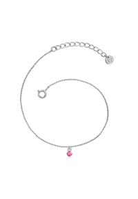 GLANZSTÜCKE MÜNCHEN - Damen Armband aus 925/- Sterling Silber in Silber mit Turmalin - silber