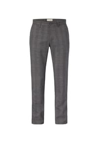 redpoint - Formal Slim-Fit Chino im Wool Look mit Stretch Jasper - figured Anthra