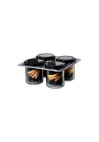 Ritzenhoff & Breker Vorratsgläser-Set Mara 350 ml 4er Set transparent - MARA - transparent