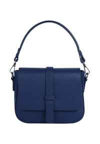 Samantha Look - Umhängetasche Echt Leder, Made In Italy - beige