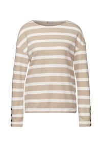 Street One - Langarmshirt - sheer beige