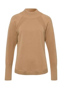 SIEH AN! - Stehkragen-Pullover - camel