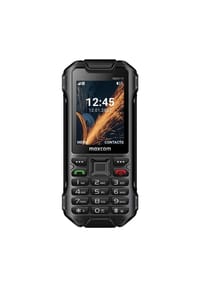 maxcom - Robustes Maxcom-Telefon 4G MM918 Strong VoLTE - Schwarz Onesize