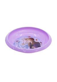 Disney - Disney Frozen Kinderteller – Bruchsicherer Essteller für Kinder mit - Lila 21,5x21,5x2 cm