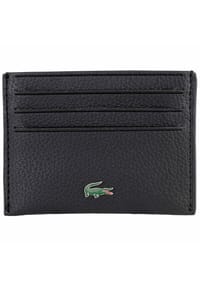 LACOSTE - Herren Kartenetui - Smart Concept 6 Slot Card Holder, 8x10,5x1cm (HxLxB) - Schwarz
